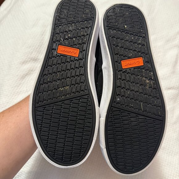 Lugz Classic Black Canvas Slip-Ons - Picture 2 of 16